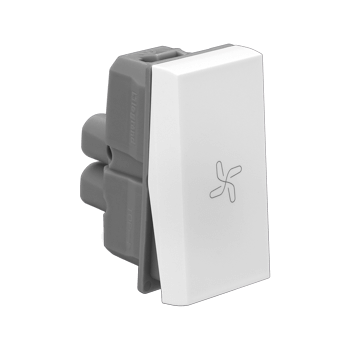 Allzy - 6A Switch 1 way with fan marking